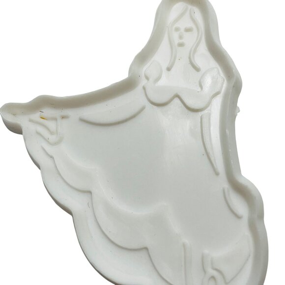 Vintage Lady Dancing Christmas Song Cookie Cutter - Picture 2 of 5